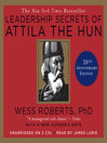 Leadership Secrets Of Attila the Hun 